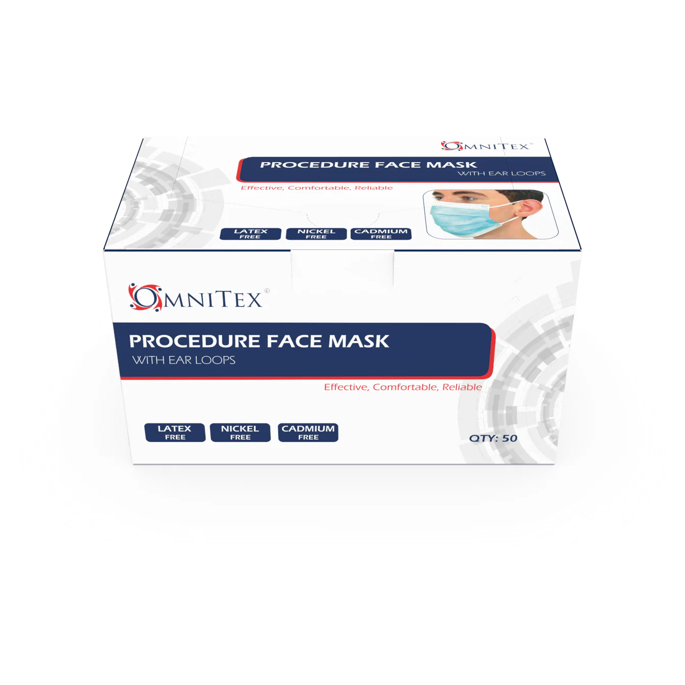 Type IIR Surgical Face Mask  x 50 - Blue - CLEARANCE - Image 8
