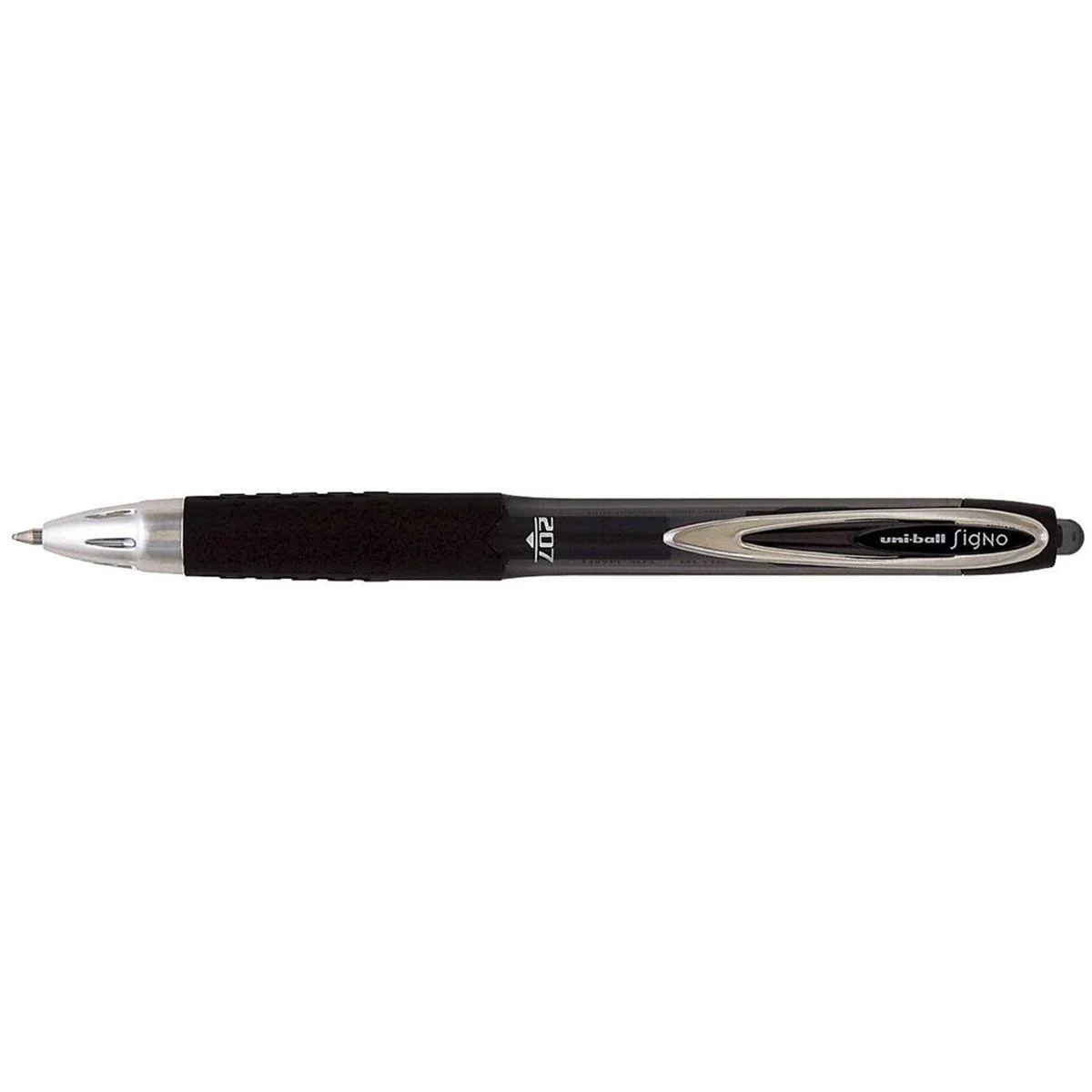 Uni-Ball Signo 207 Retract Gel Rollerball Black (Pack of 12)