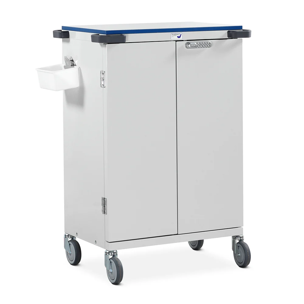 Unit Dosage Trolley - Double Door - Original Packaging - 32 Components - Electronic Push Button Lock