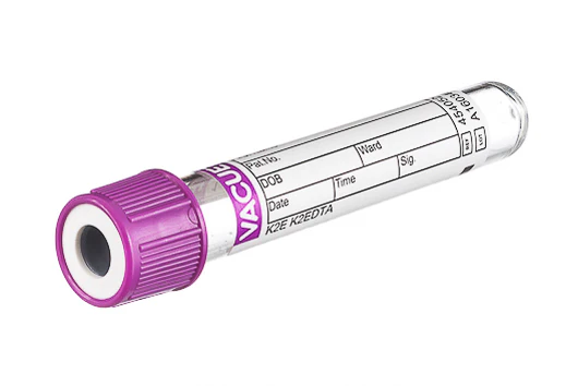 VACUETTE® 1ml K2EDTA Push Cap Tube - 13x75mm - Box of 50