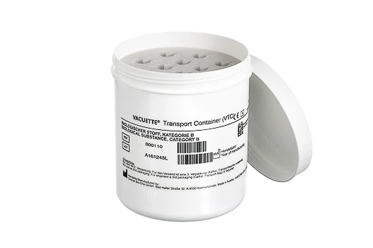 VACUETTE® Transport Container (VTC) with Foam Insert for 12 x Blood Tubes