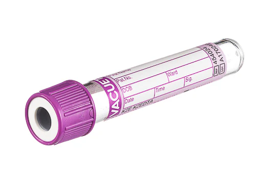 Vacuette Tube 2ml K2EDTA - 13 x 75mm Purple cap - Box of 50
