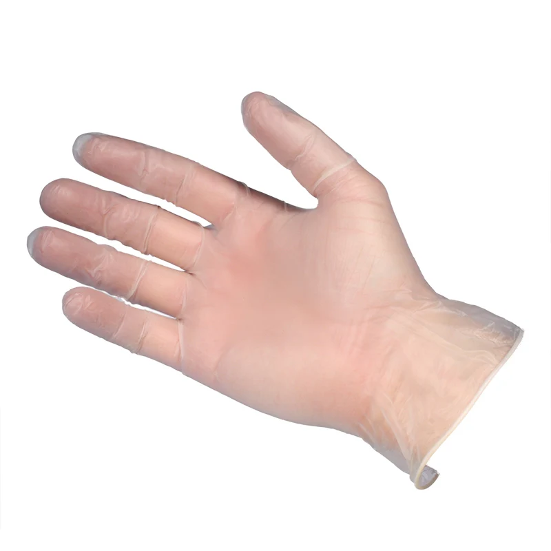 Vinyl Gloves - Clear - Powder Free - X-Large x 100 - Image 2