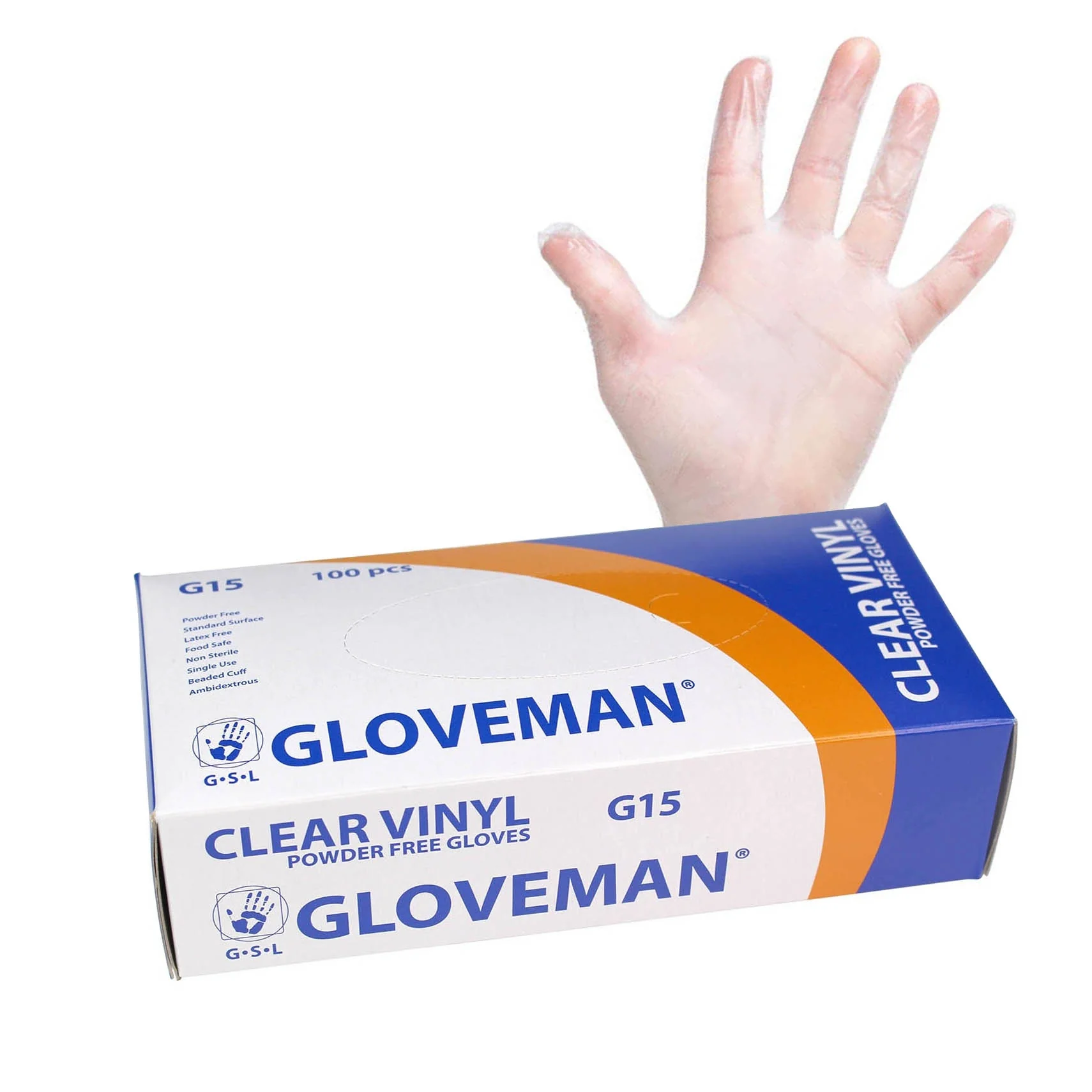 Vinyl PF Gloves Medium - Box Of 100