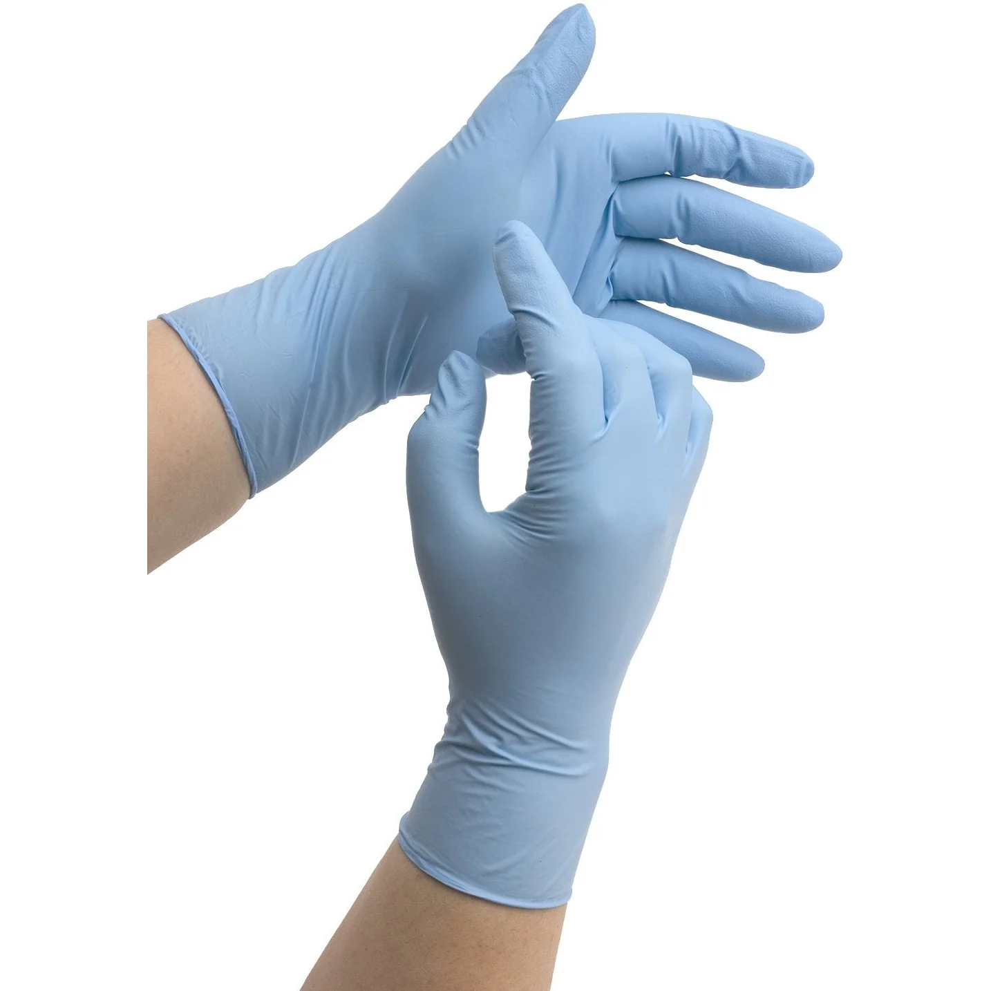 Vinyl Powder Free Gloves Blue Large - Box of 100
