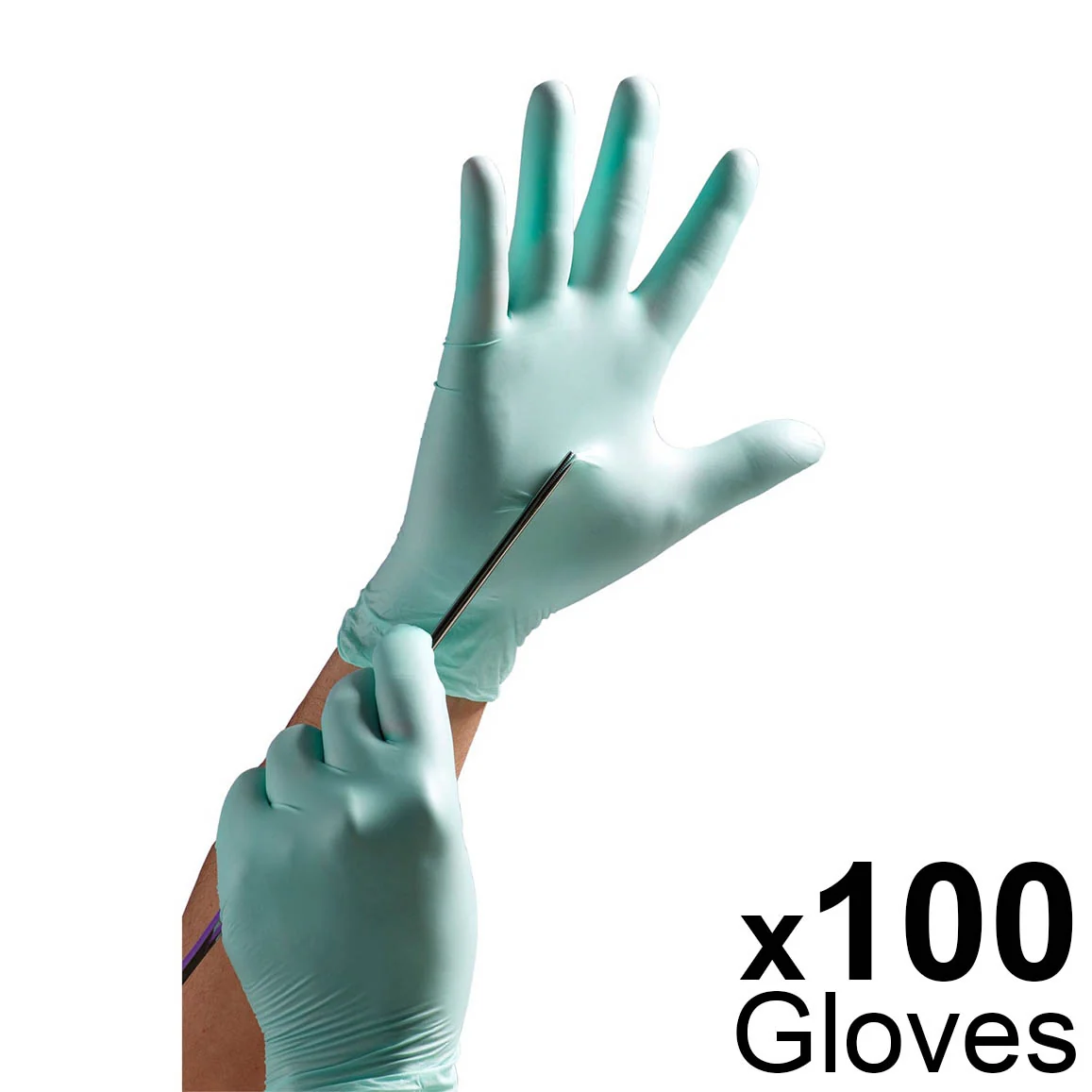 Vitrex Powder Free Gloves - Small x 100 - Image 3