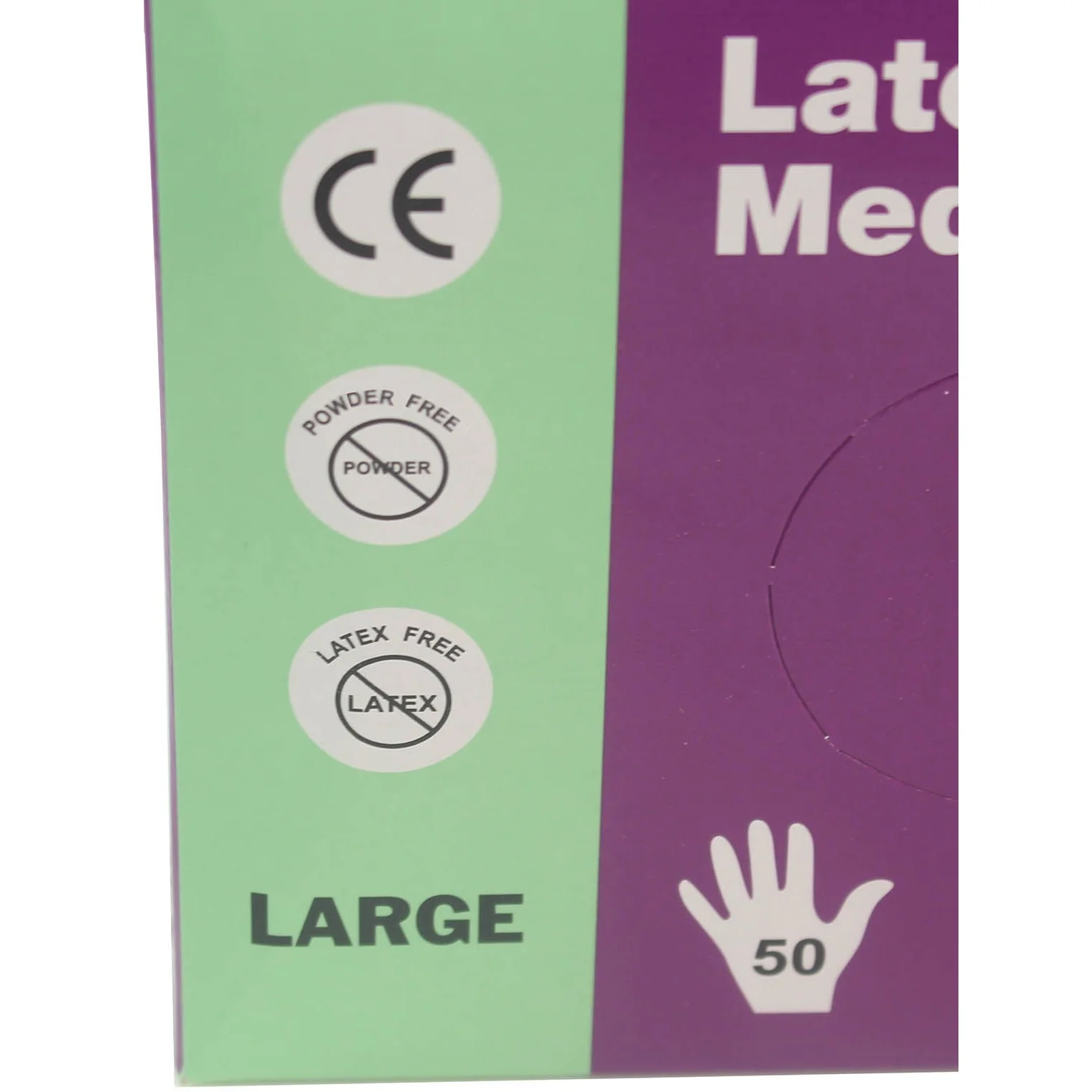 Vitrex Powder Free Gloves - Large - Box of 50 - Image 4