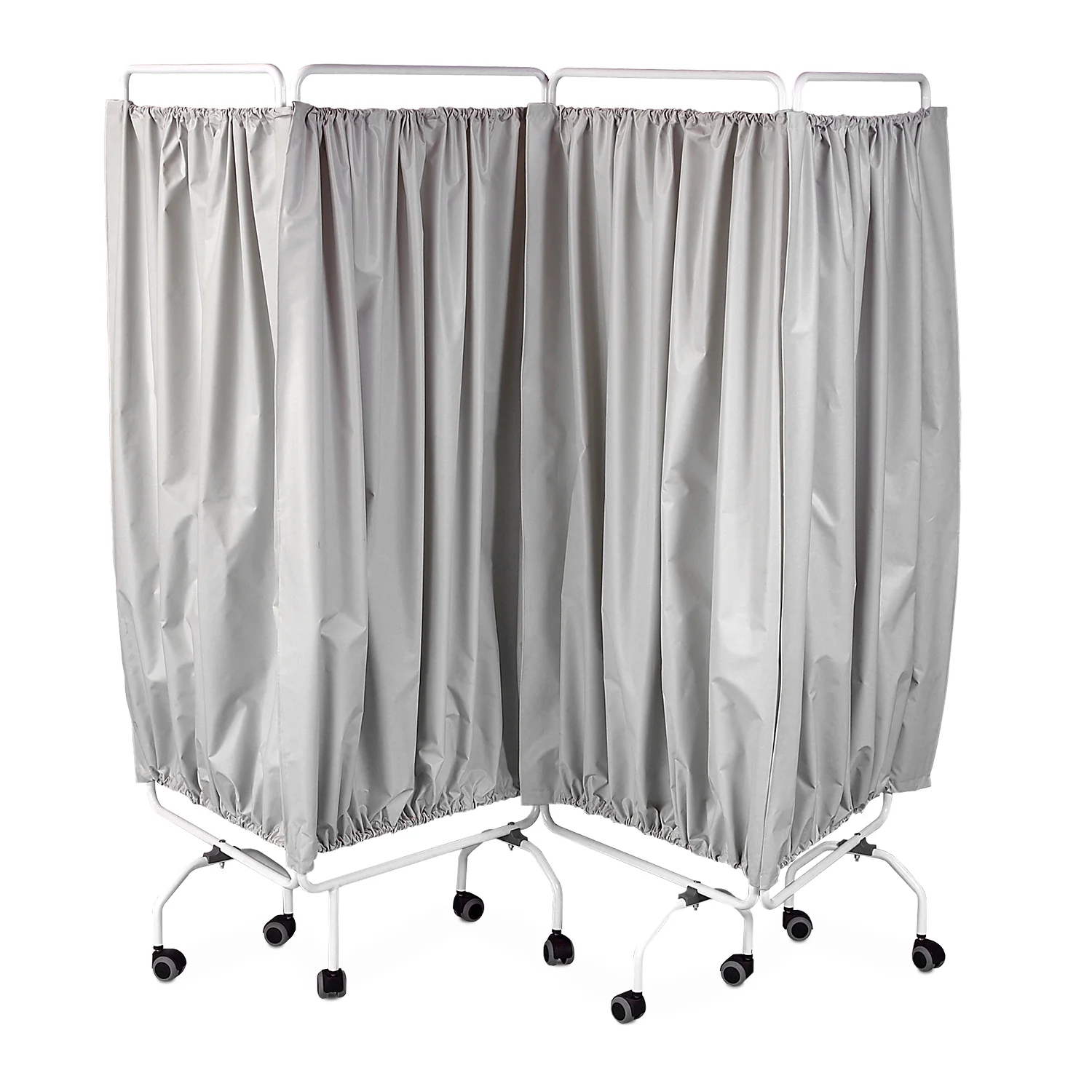 Ward Assembled Screen - 4 Section - Folding - Curtains