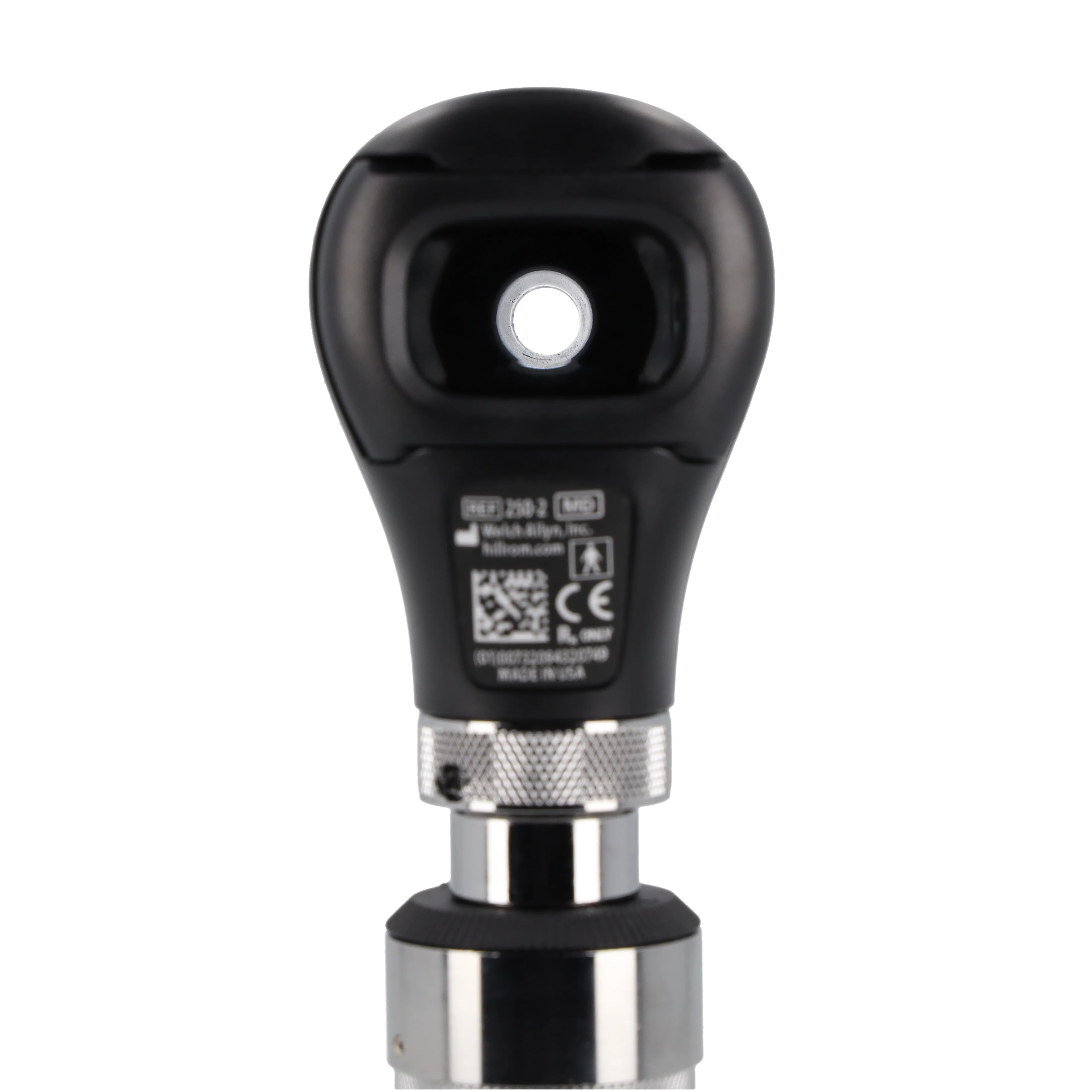 Welch Allyn 3.5V Diagnostic Set - Coaxial LED Ophthalmoscope, Basic LED Otoscope, Alkaline C-Cell Battery Handle and Hard Case - Image 13