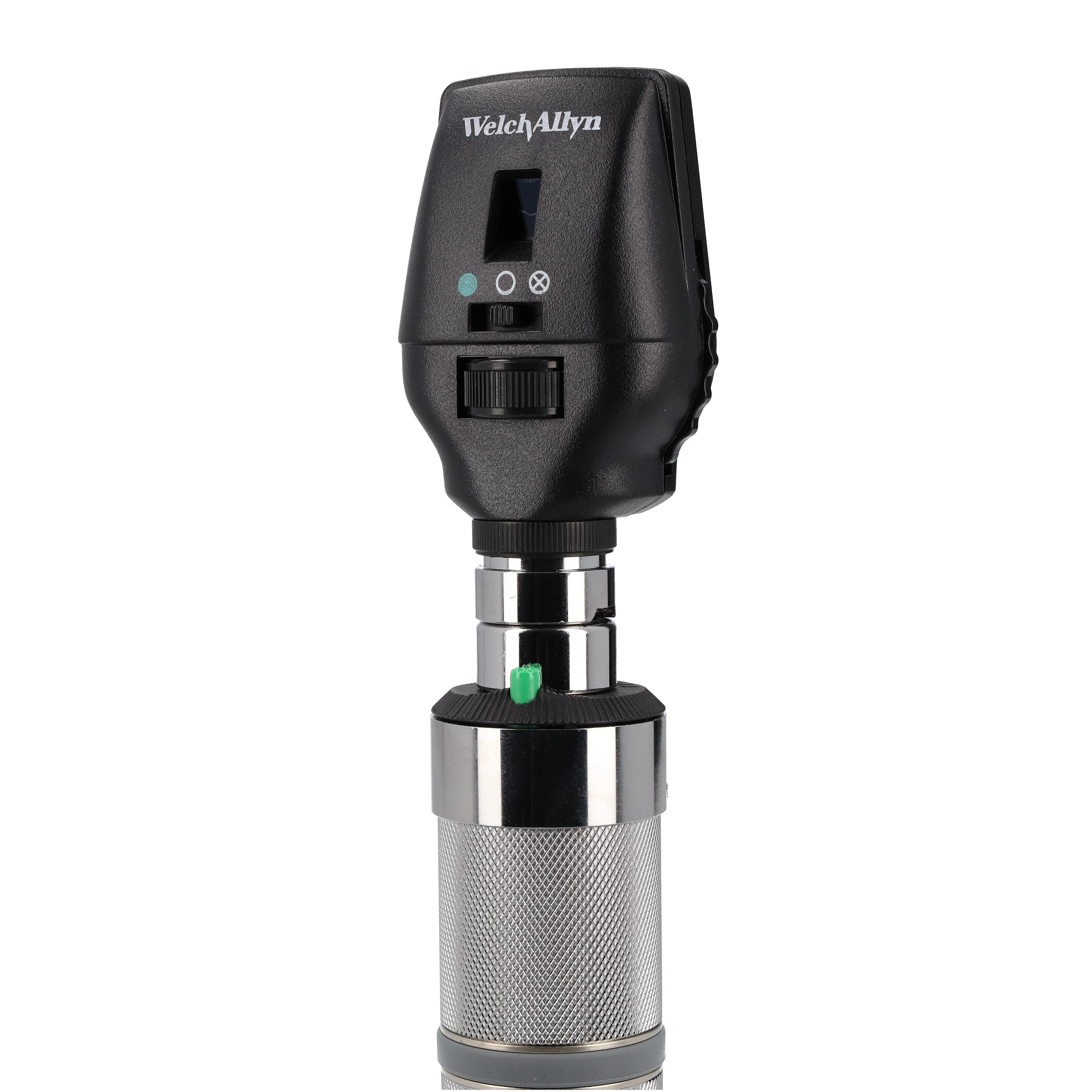 Welch Allyn 3.5V Diagnostic Set - Coaxial LED Ophthalmoscope, Basic LED Otoscope, Alkaline C-Cell Battery Handle and Hard Case - Image 8