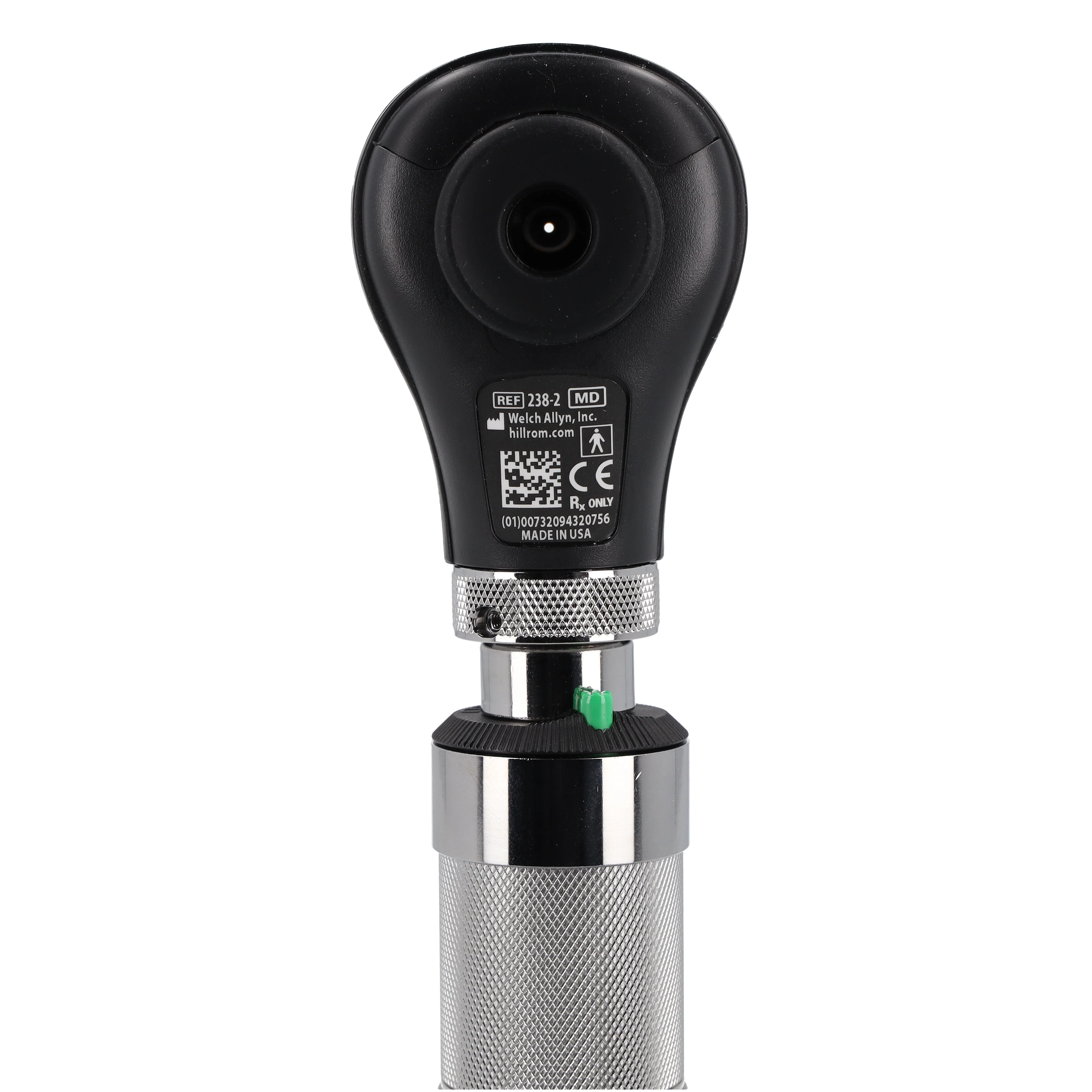 Welch Allyn 3.5V Diagnostic Set - LED Ophthalmoscope, Macroview LED Otoscope, Alkaline C-Cell Battery Handle and Hard Case - Image 11