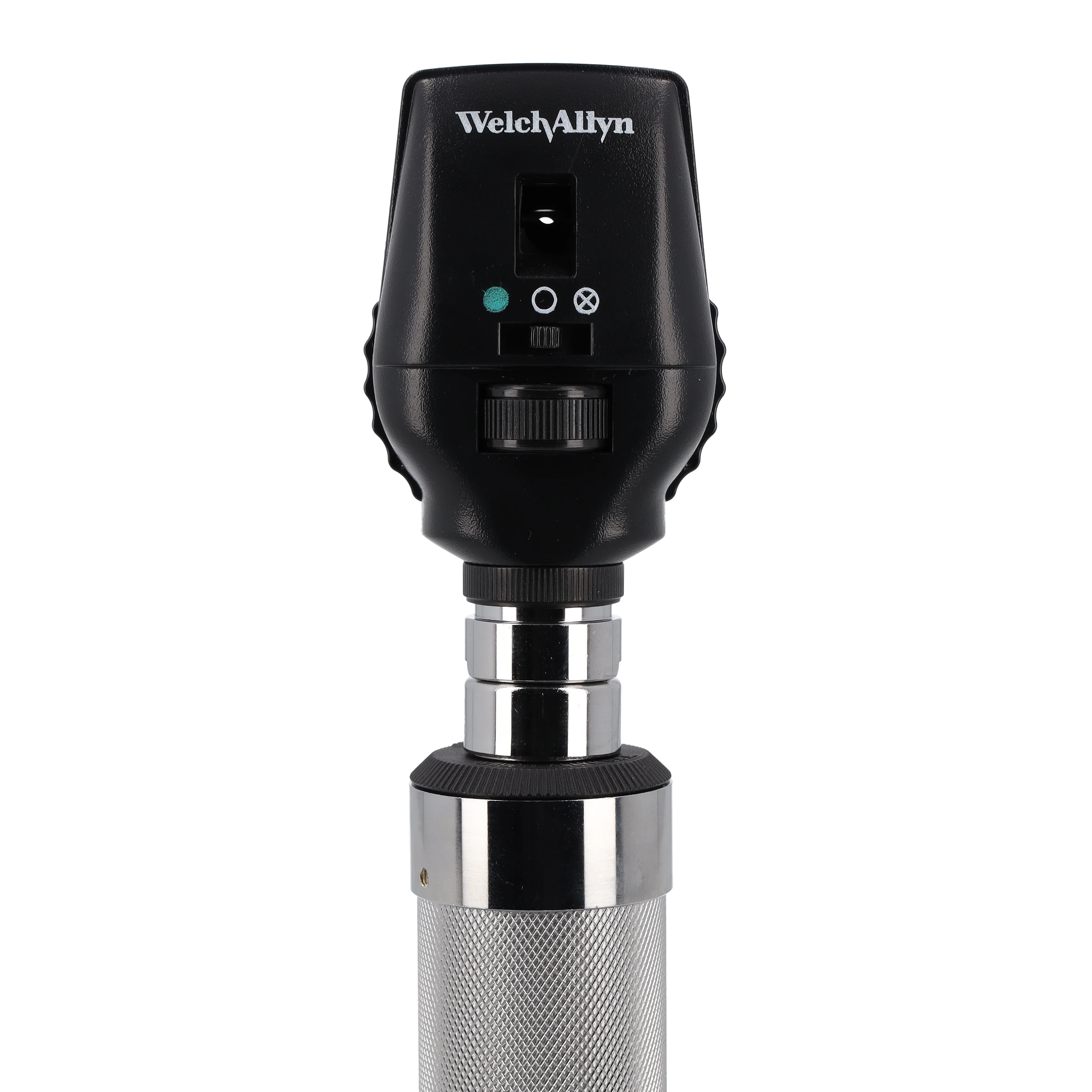 Welch Allyn 3.5V Diagnostic Set - LED Ophthalmoscope, Macroview LED Otoscope, Alkaline C-Cell Battery Handle and Hard Case - Image 8