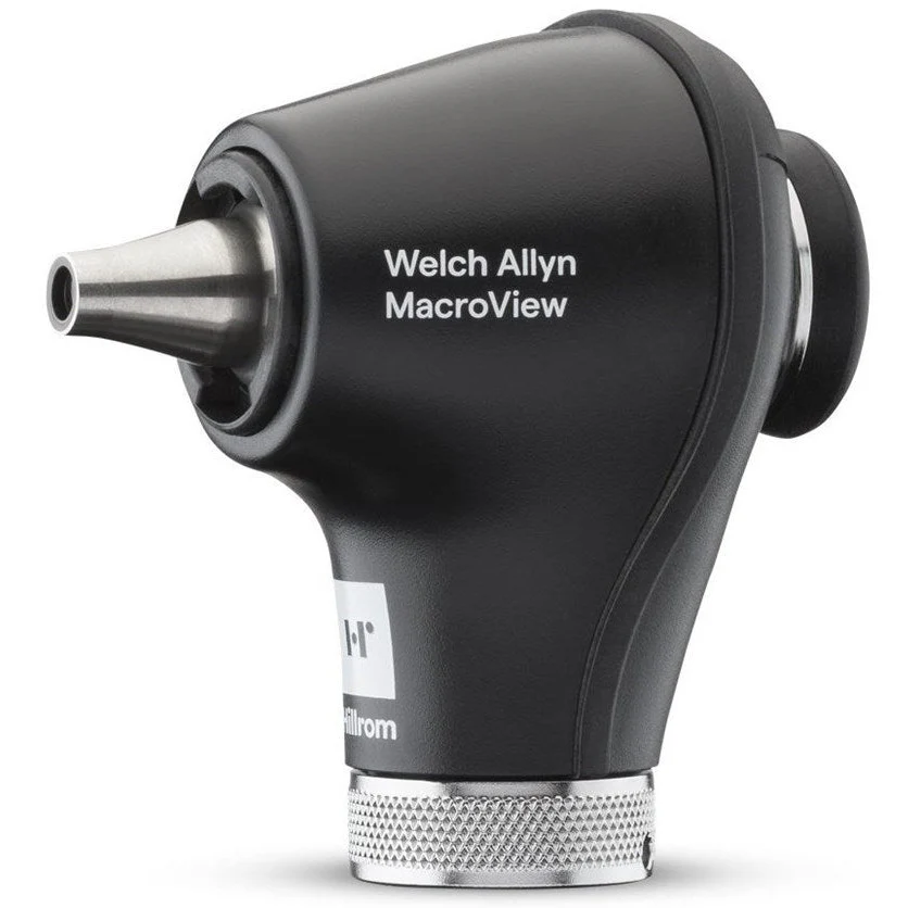 Welch Allyn 3.5V Diagnostic Set with Ophthalmoscope, MacroView Otoscope, Desk Charger, and Metal Handles - Image 2