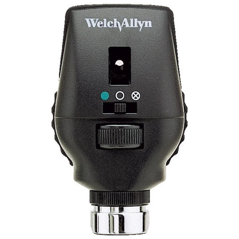 Welch Allyn 3.5V Diagnostic Set with Ophthalmoscope, MacroView Otoscope, Desk Charger, and Metal Handles - Image 3