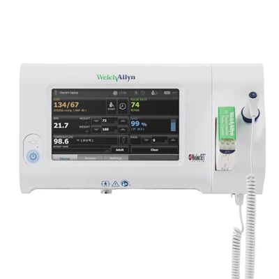 Welch Allyn Connex Spot Monitor with BP, Pulse Oximetry and SureTemp Thermometer - Plug 4