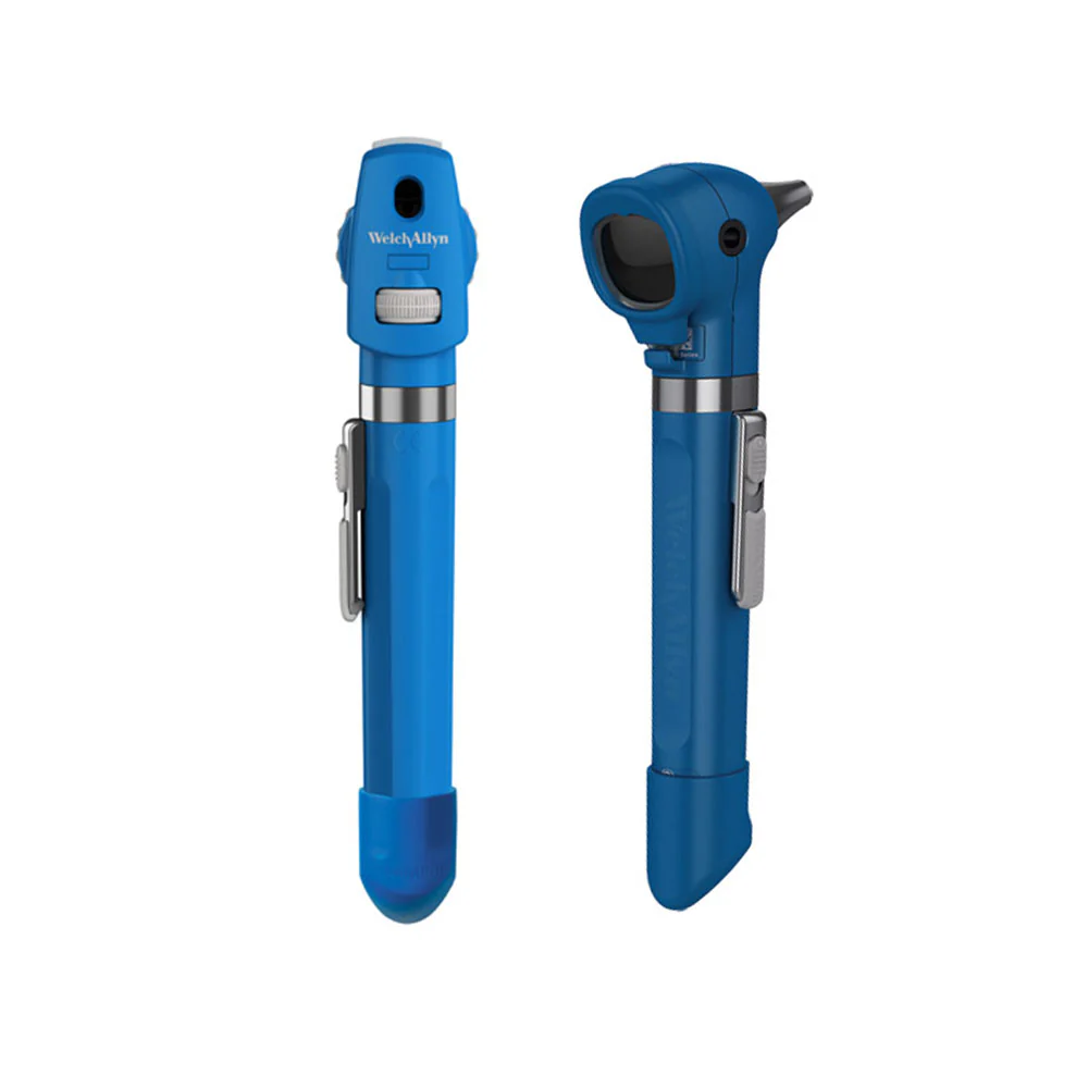 Welch Allyn Pocket PLUS LED Diagnostic Set - Blueberry - Over Engraved - Image 2