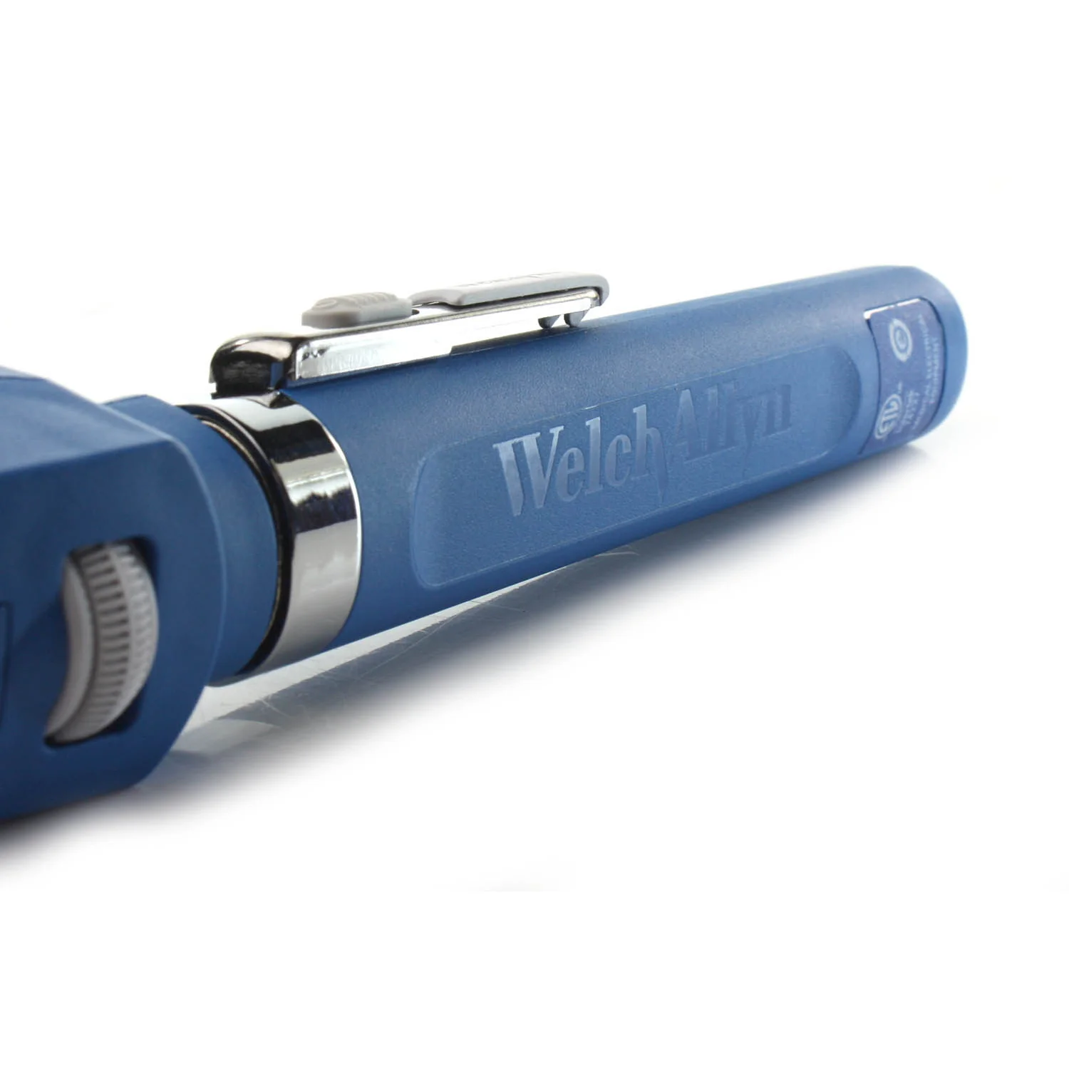 Welch Allyn Pocket PLUS LED Ophthalmoscope - Blueberry - Over Engraved - Image 5