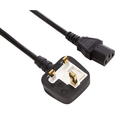Welch Allyn Power Cord, Hospital Grade 10A/250V, UK & Ireland For Use With Universal Battery