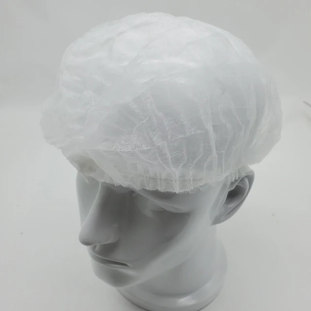 White Mob Caps - Pack of 100
