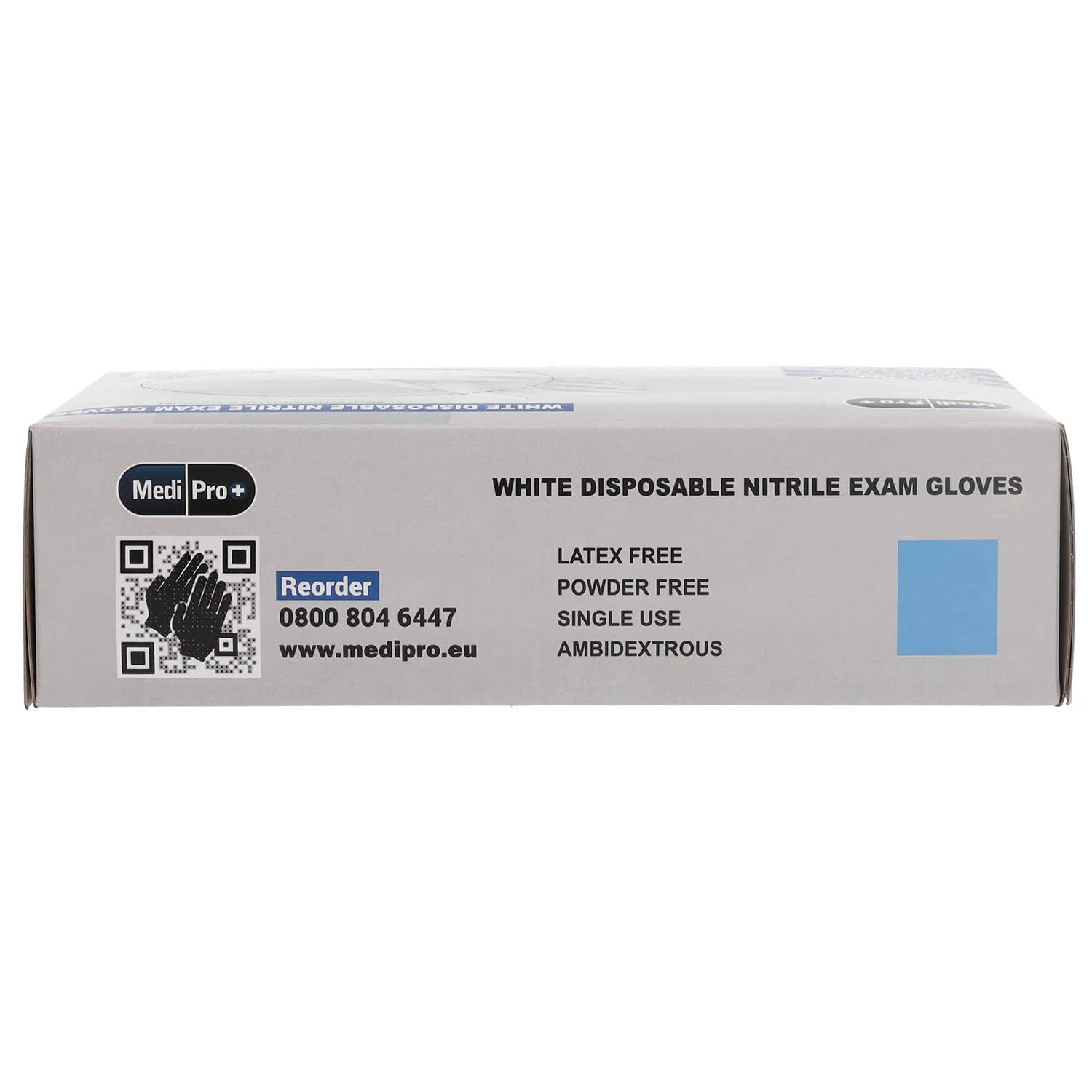 White Nitrile Gloves Medical Grade Cat III PPE Small x 100 - Image 5