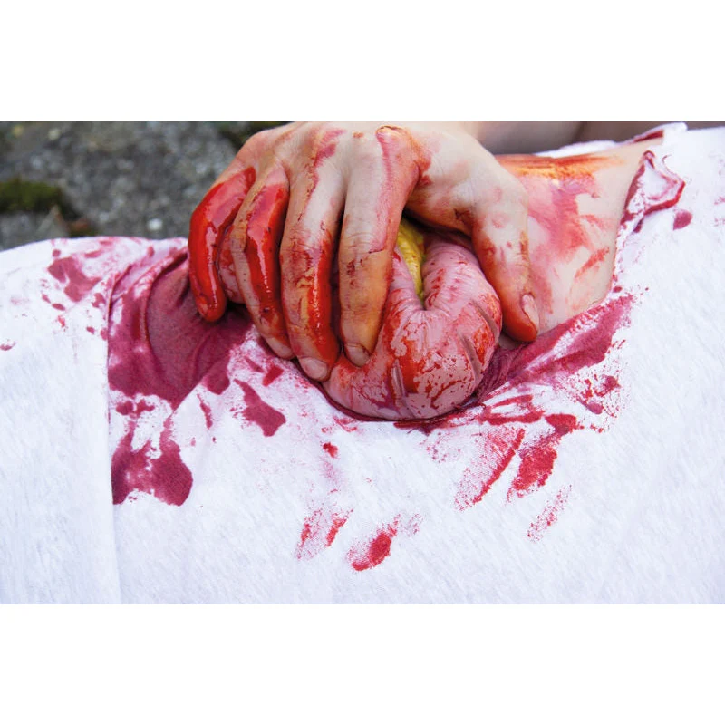 Wound Moulage Protrusion Of Large Intestines - Image 3