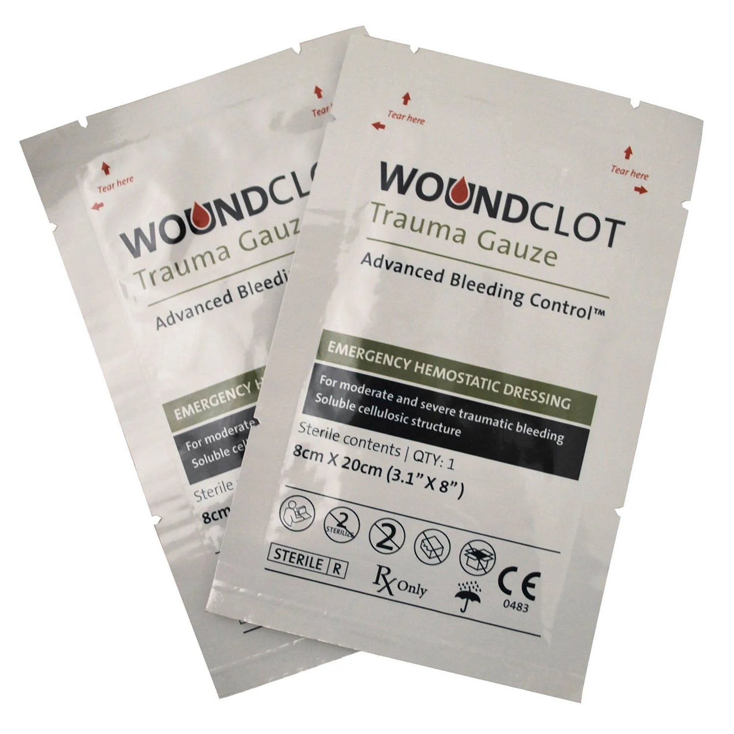 WoundClot Trauma 8 x 20cm (Box Of 10) - Image 2