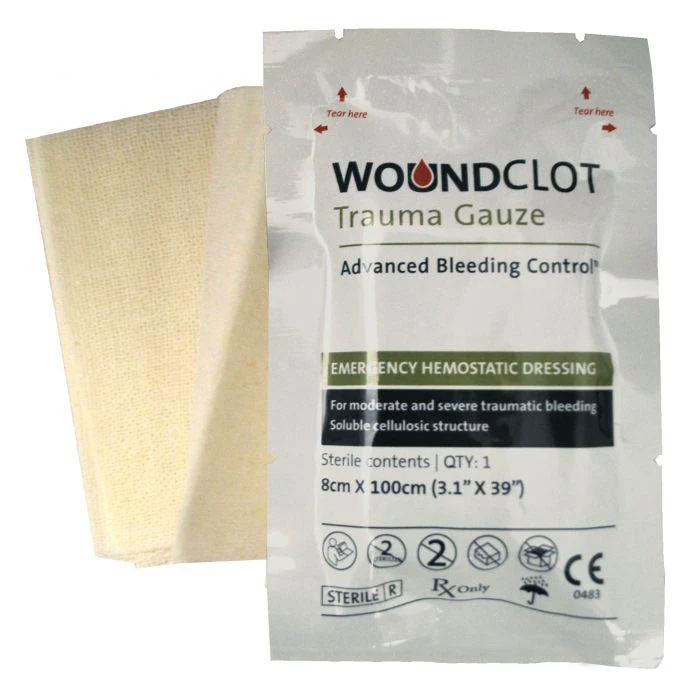 WoundClot Trauma Gauze 8cm X 100cm (Box Of 10) - Image 3