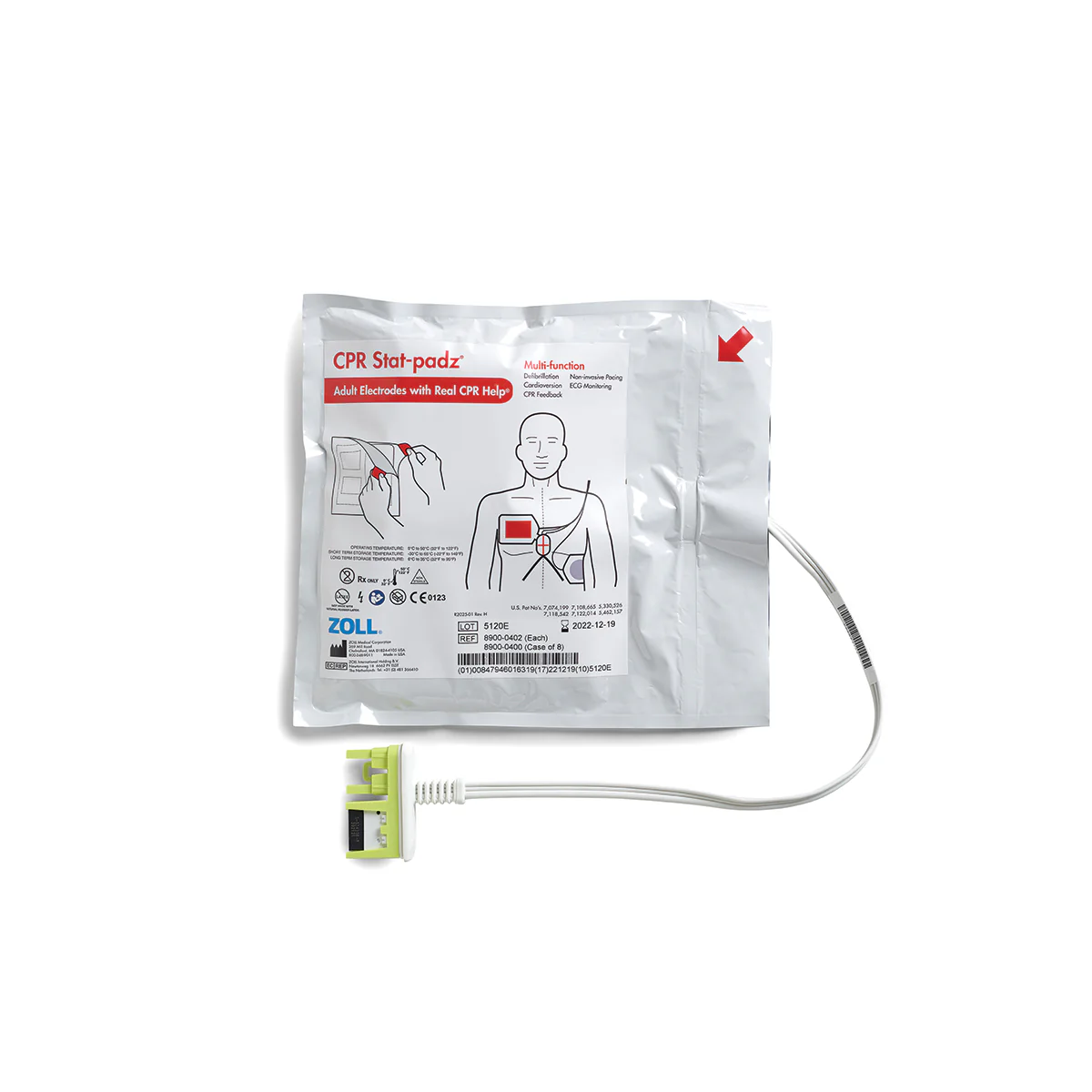 Zoll CPR Stat Padz - Box of 8
